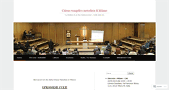 Desktop Screenshot of chiesametodistamilano.org